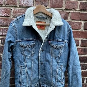 Levi’s Sherpa Trucker Jacket - S